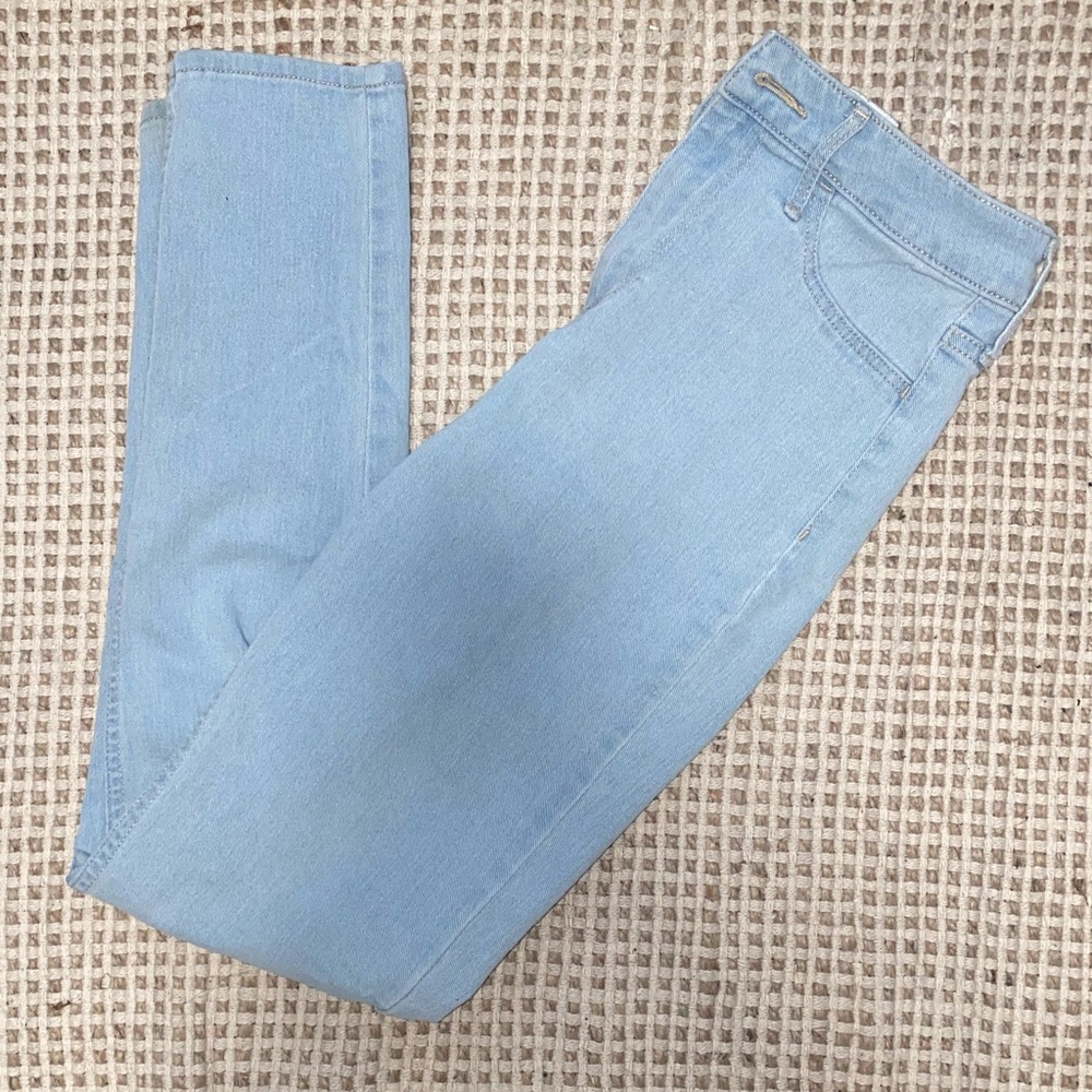 H&M Skinny High Waist Ankle Denim Jeans